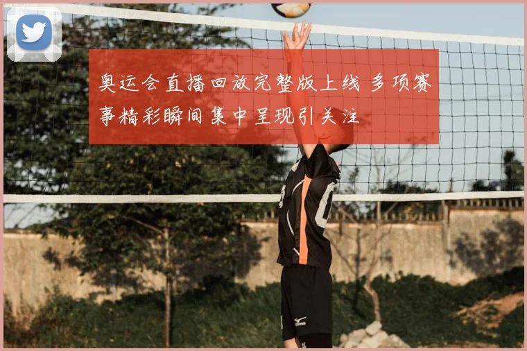 奥运会直播回放完整版上线 多项赛事精彩瞬间集中呈现引关注